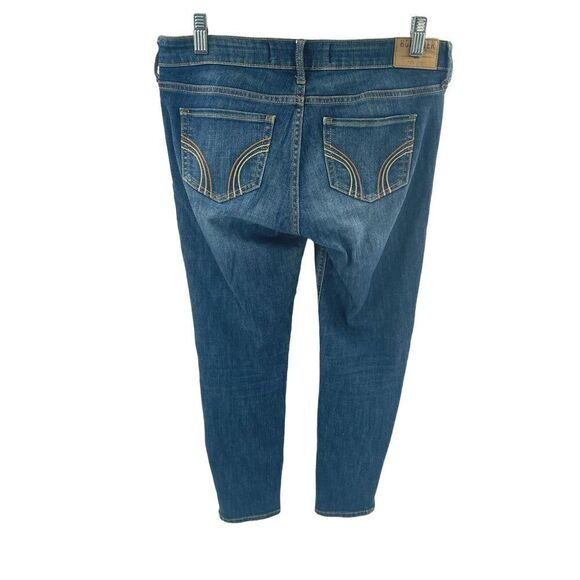Hollister skinny jeans 5 27 mid rise zipper ankles - Picture 4 of 16